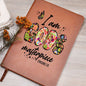 Almost Sold Out - I Am God's Masterpiece Leather Journal