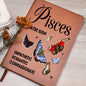 Almost Sold Out - Pisces Zodiac Leather Journal