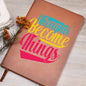 Almost Sold Out - Thoughts Become Things Leather Journal