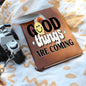 Almost Sold Out - Good Things Are Coming Leather Journal