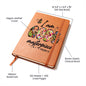 Almost Sold Out - I Am God's Masterpiece Leather Journal