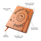 Almost Sold Out - Dream Believe Achieve Smiley Leather Journal