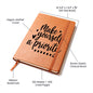 Almost Sold Out - Make Yourself A Priority Leather Journal