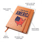 Almost Sold Out - God Bless America Leather Journal