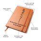 Almost Sold Out - You Do Not Fear Leather Journal