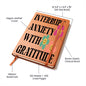 Almost Sold Out - Interrupt Anxiety With Gratitude Leather Journal