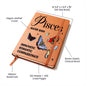 Almost Sold Out - Pisces Zodiac Leather Journal