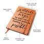Almost Sold Out - Gratitude Must Be Magic Leather Journal