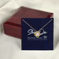 Gold Love Knot Necklace