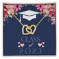 Almost Sold Out - Class of 2023 - Interlocking Hearts Necklace