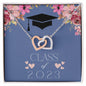 Almost Sold Out - Class of 2023 - Interlocking Hearts Necklace