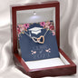 Almost Sold Out - Class of 2023 - Interlocking Hearts Necklace