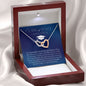 Almost Sold Out - Class of 2023 - Interlocking Hearts Necklace