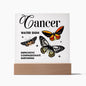 Almost Sold Out - Cancer - Zodiac Acrylic Plaque
