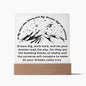 Almost Sold Out - Dreams Will Come True - Acrylic Plaque With Stand