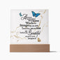Almost Sold Out - Always Remember - Acrylic Plaque with Stand