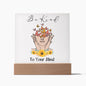 Almost Sold Out - Be Kind To Your Mind - Acrylic Plaque with Stand