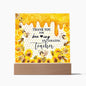 Almost Sold Out - Beeing An Amazing Teacher Gift - Acrylic Plaque with Stand