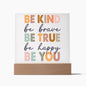 Almost Sold Out - Positive Quotes - Acrylic Plaque with Stand