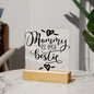 Almost Sold Out - Mommy is my Bestie - Acrylic Plaque with Stand
