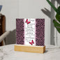 Almost Sold Out - Always Remember - Acrylic Plaque with Stand