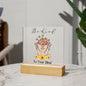 Almost Sold Out - Be Kind To Your Mind - Acrylic Plaque with Stand