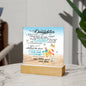 Almost Sold Out - To My Daughter From Mom- Acrylic Plaque With Stand