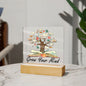 Almost Sold Out - Grow Your Mind - Acrylic Plaque With Stand