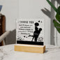 Almost Sold Out -I Choose You Acrylic Plaque With Stand