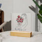 Almost Sold Out - Be Kind To Your Mind - Acrylic Plaque with Stand