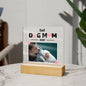 Almost Sold Out - Dog Mom Acrylic Plaque With Stand