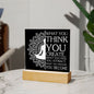 Almost Sold Out - Law of Attraction - Acrylic Plaque with Stand