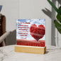 Almost Sold Out - Soulmate Love from Husband - Acrylic Plaque with Stand