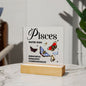 Almost Sold Out - Pisces - Zodiac Acrylic Plaque