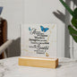 Almost Sold Out - Always Remember - Acrylic Plaque with Stand