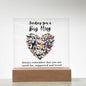 Almost Sold Out - Sending You A Big Hug - Acrylic Plaque with Stand