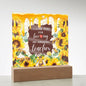Almost Sold Out -Thank You for beeing an Amazing Teacher - Acrylic Plaque with Stand