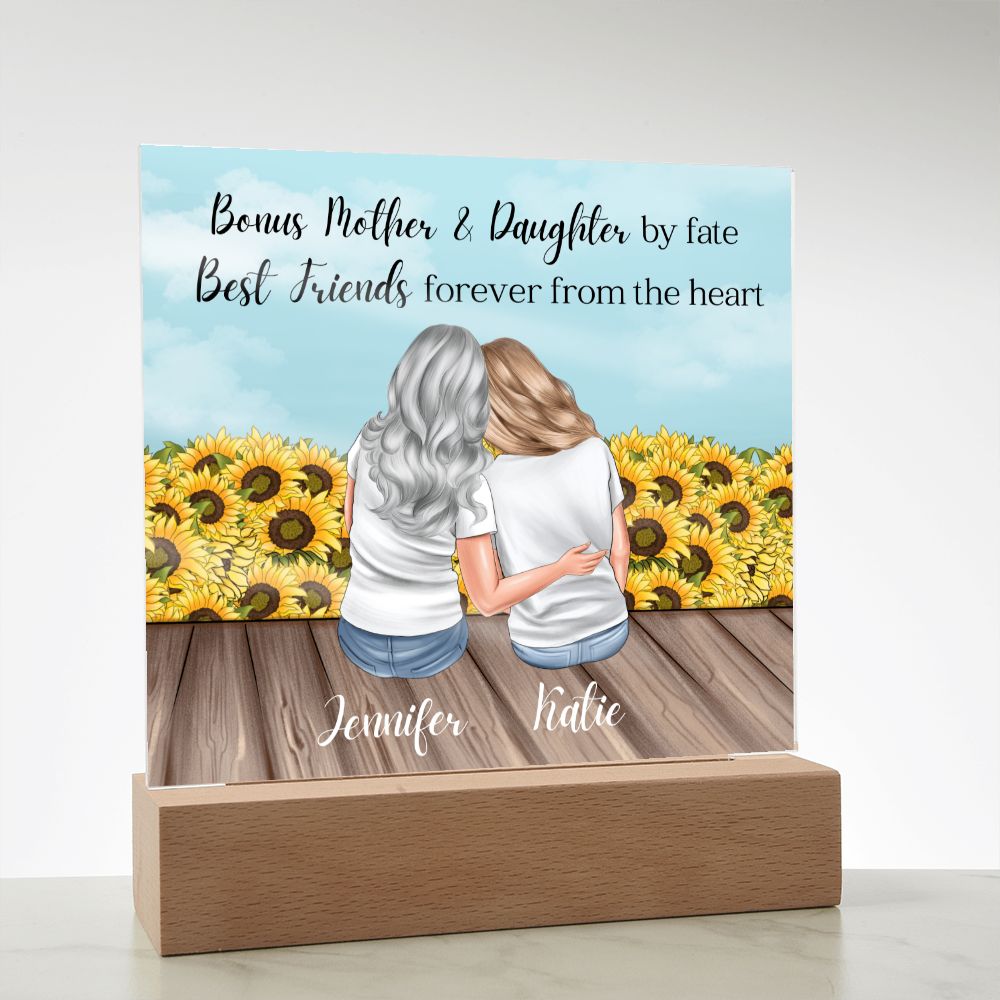 Bonus Mother and Daughter - Acrylic Plaque