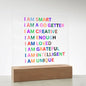 Almost Sold Out - Daily Affirmations - Acrylic Plaque with Stand
