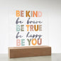 Almost Sold Out - Positive Quotes - Acrylic Plaque with Stand