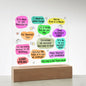 Almost Sold Out - Daily Affirmations - Acrylic Plaque With Stand