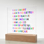 Almost Sold Out - Daily Affirmations - Acrylic Plaque with Stand