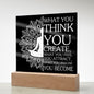 Almost Sold Out - Law of Attraction - Acrylic Plaque with Stand