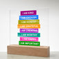 Almost Sold Out - Daily Affirmations - Acrylic Plaque with Stand