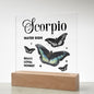 Almost Sold Out - Scorpio - Zodiac Acrylic Plaque