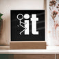Almost Sold Out - F-It - Acrylic Plaque with Stand