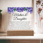 Almost Sold Out - Mother & Daughter - Acrylic Plaque with Stand