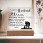 Almost Sold Out - Husband Acrylic Plaque With Stand