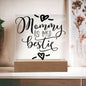 Almost Sold Out - Mommy is my Bestie - Acrylic Plaque with Stand