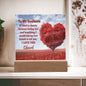 Almost Sold Out - Soulmate Love from Husband - Acrylic Plaque with Stand
